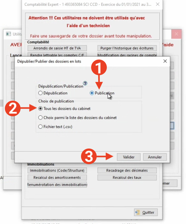 Publier un dossier sur iSuite (ACD) – Chaintrust