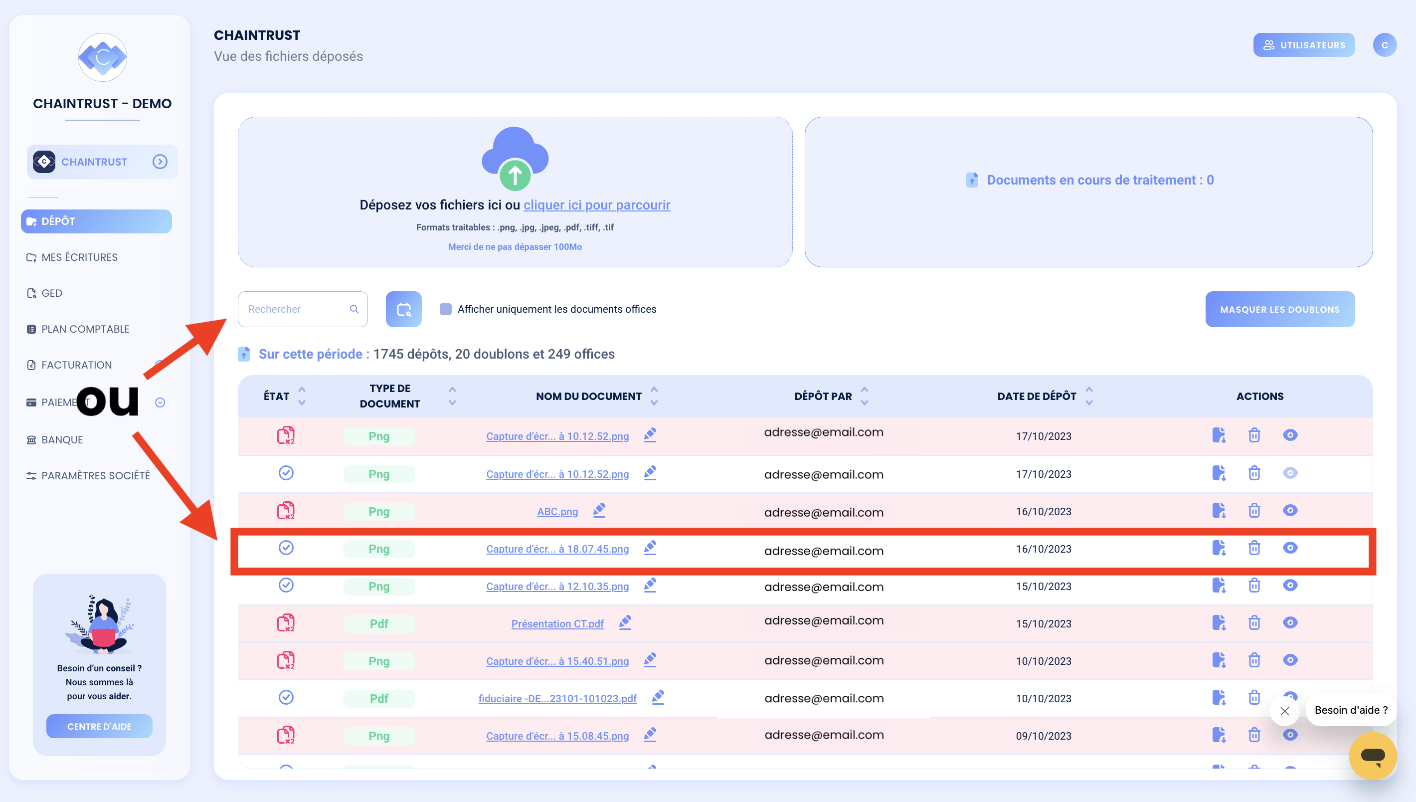 retrouver-document-depose-Chaintrust-03.png