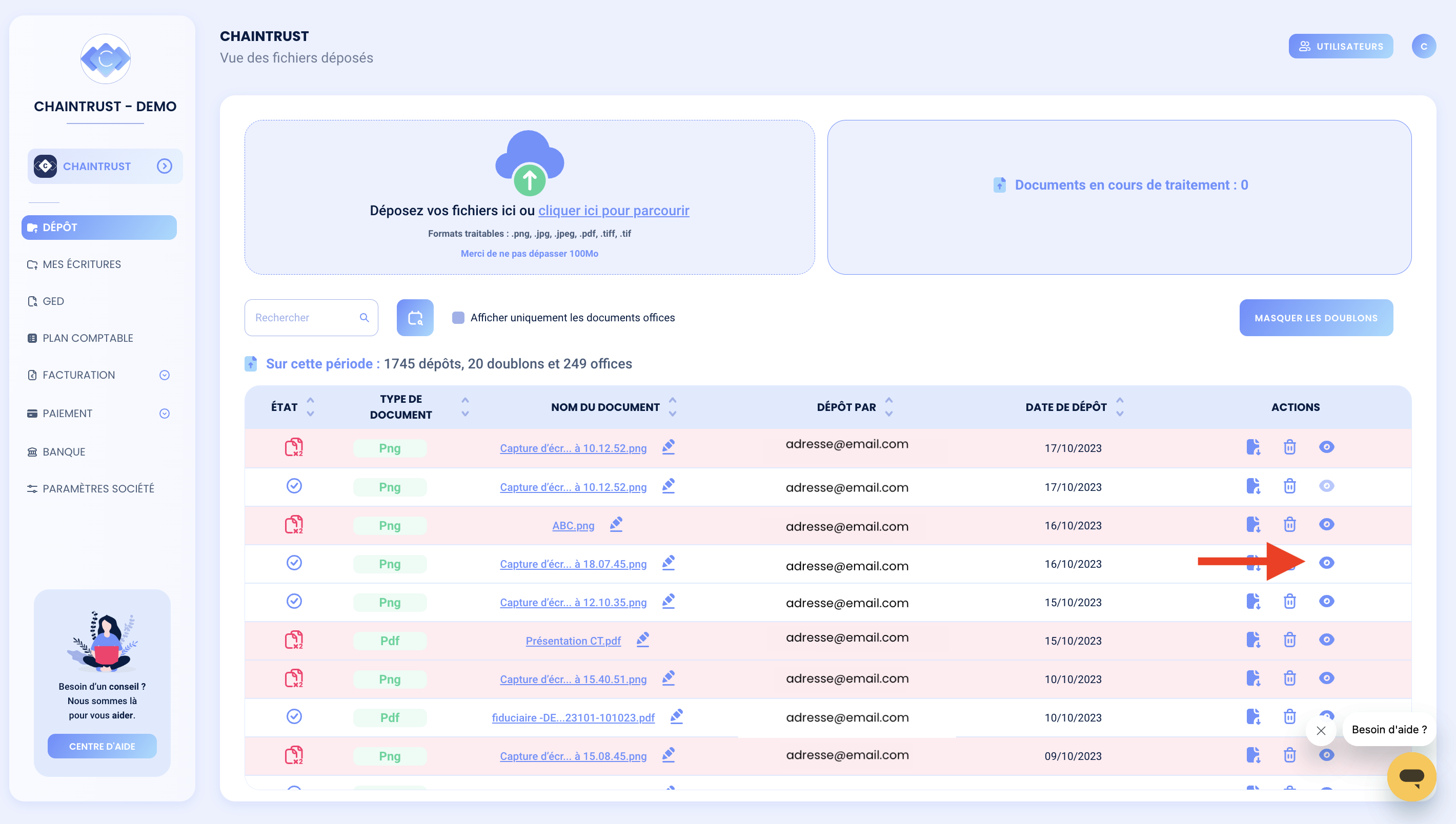 retrouver-document-depose-Chaintrust-04.png