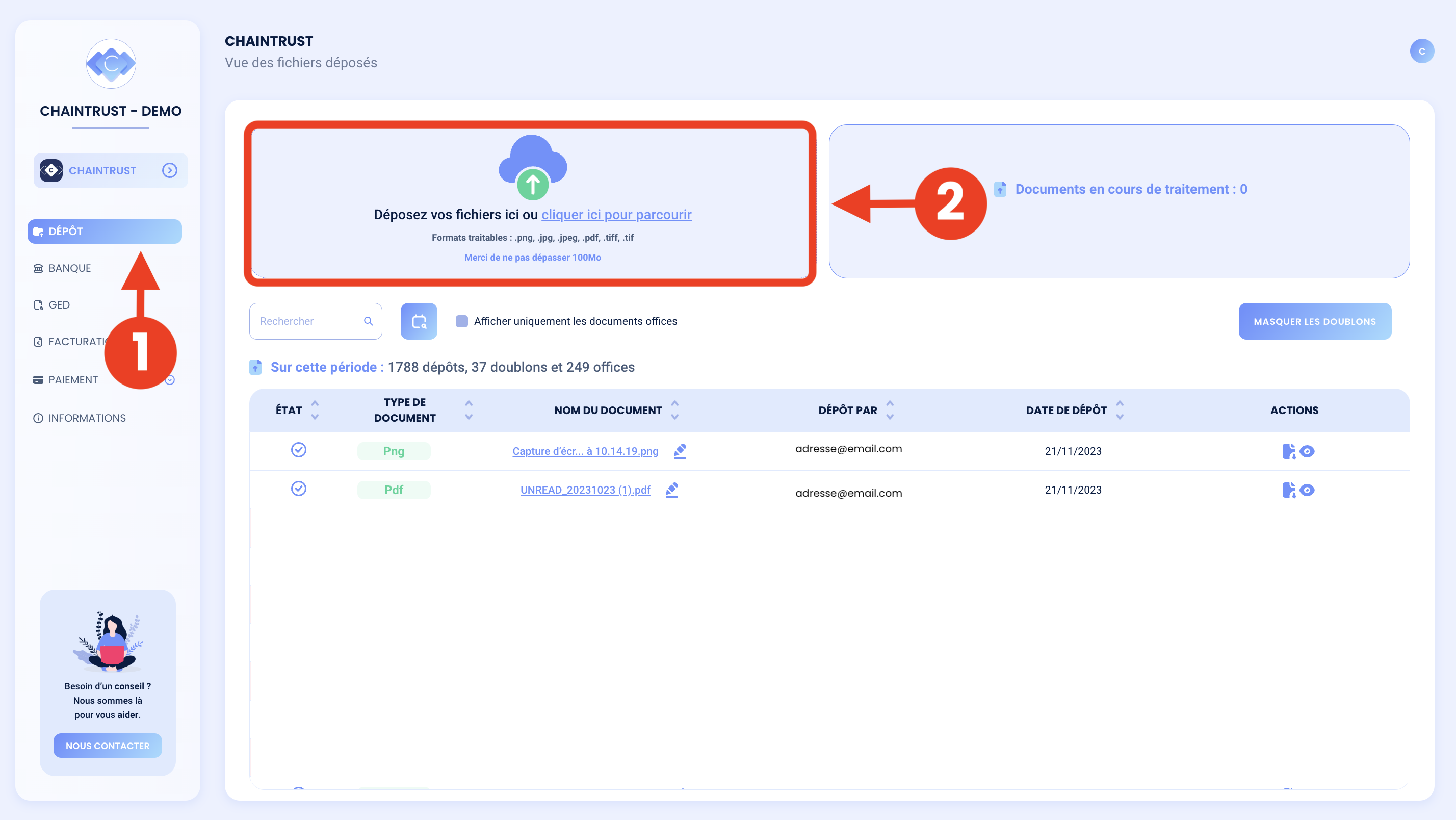deposer-des-factures-Chaintrust.png