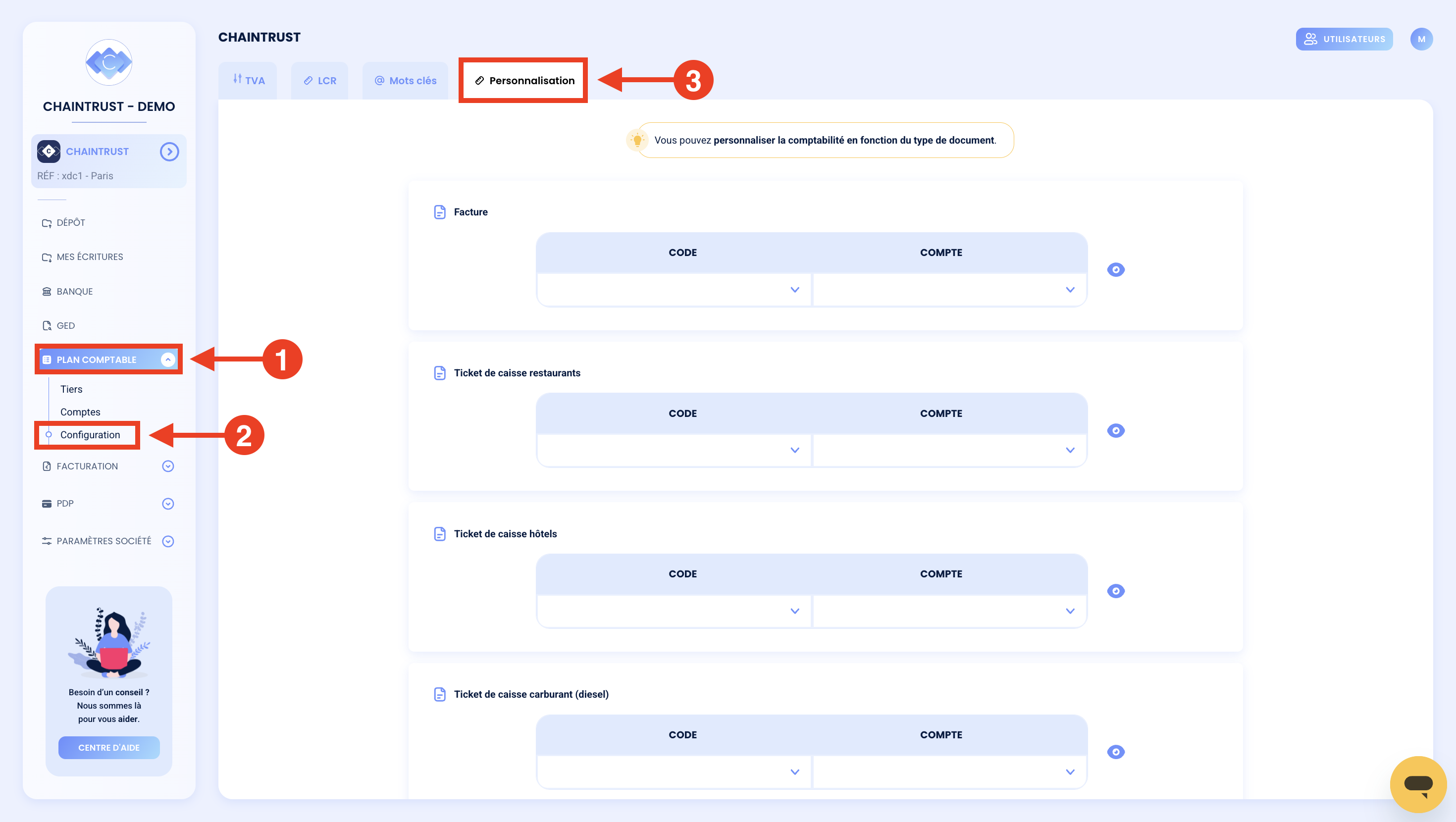 Paramétrer-vos-codes-tiers-et-vos-comptes-de-charges:produits-par-typologie-de-facture-chaintrust-2.png