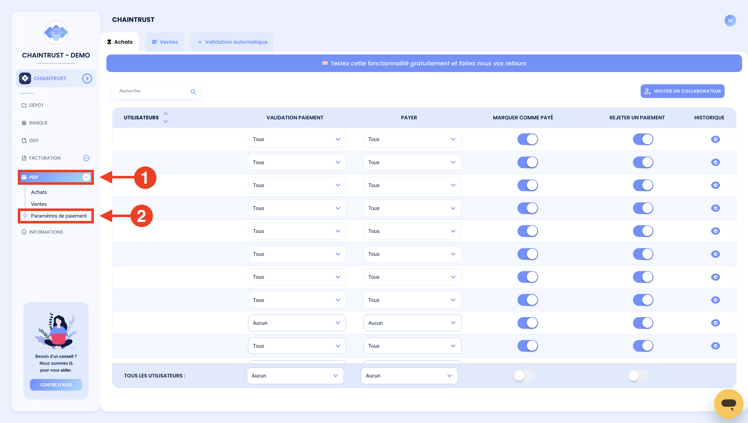 acces-dashboard-paiement-Chaintrust-01
