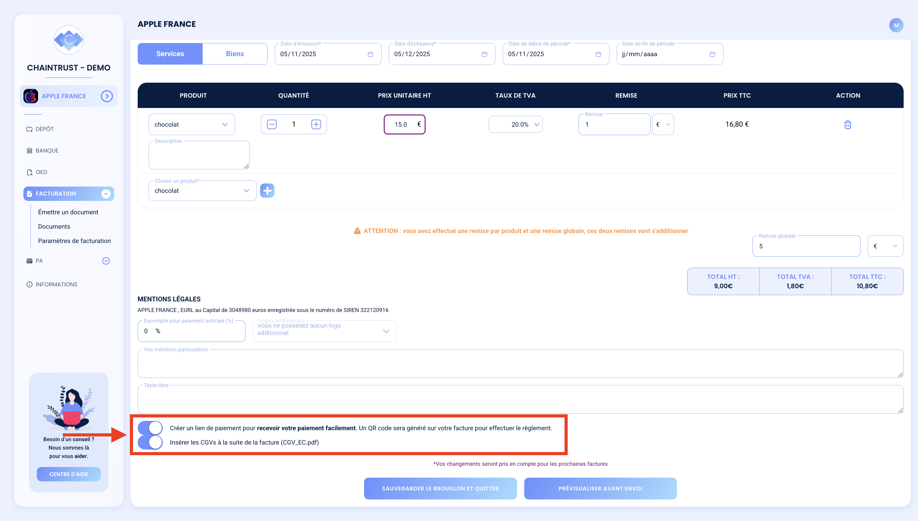 emettre-facture-Chaintrust-04.png